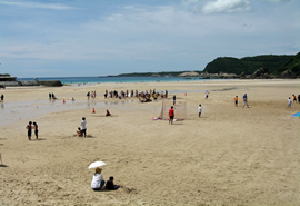 頓泊海水浴場の写真