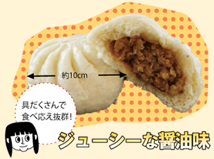 グルメ豚まん